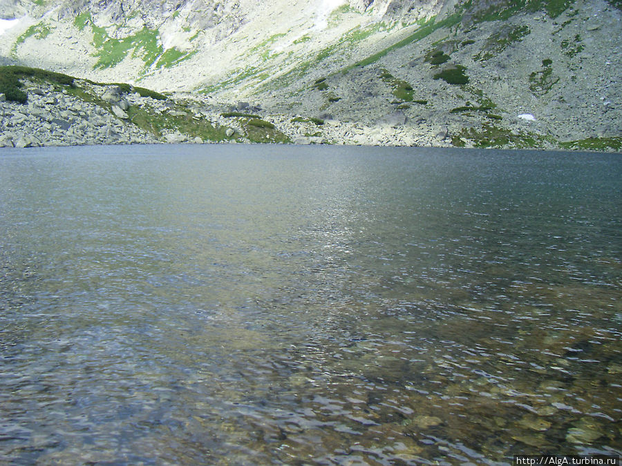 Высокогорное Батизовское озеро Словакия