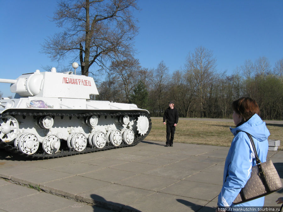 Зимняя боевая раскраска танка Республика Карелия, Россия