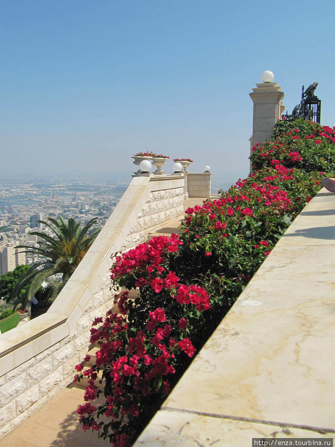 Бахайские сады и несколько кадров Хайфы Хайфа, Израиль