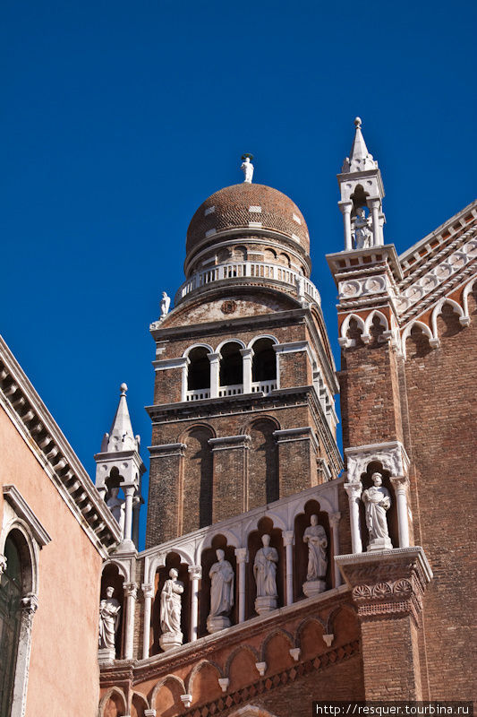 Церковь MADONNA DELL’ORTO, р-н Каннареджио, Венеция. Венето, Италия