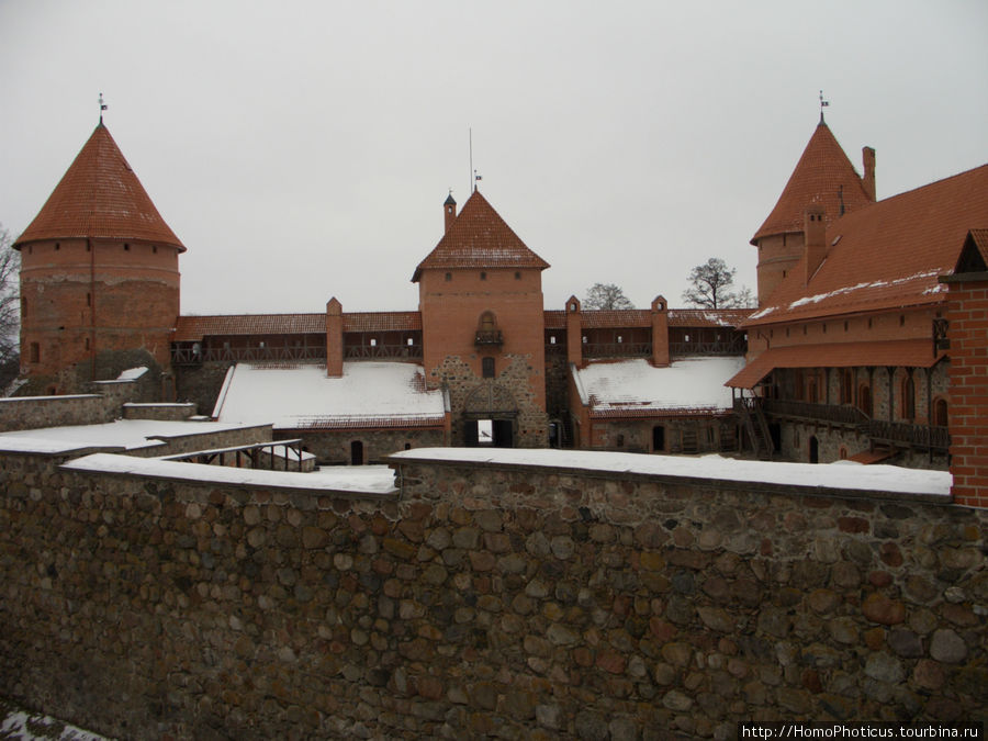 Неприступный замок Тракай, Литва