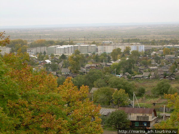 Вид с сопки Архара, Россия