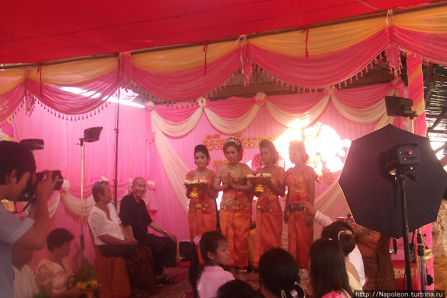 Кхмерская свадьба Сиемреап, Камбоджа