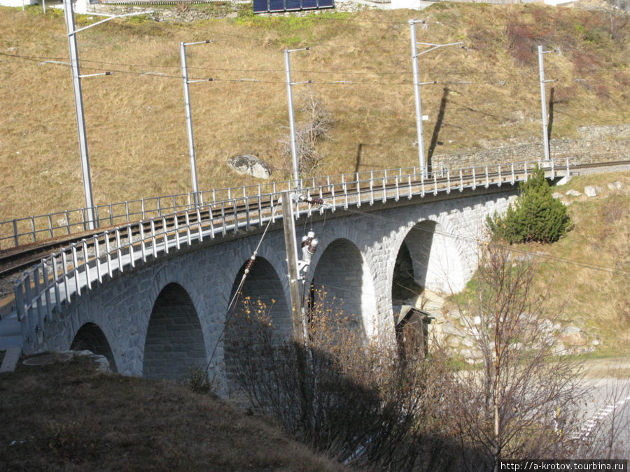 виадук Кантон Граубюнден, Швейцария