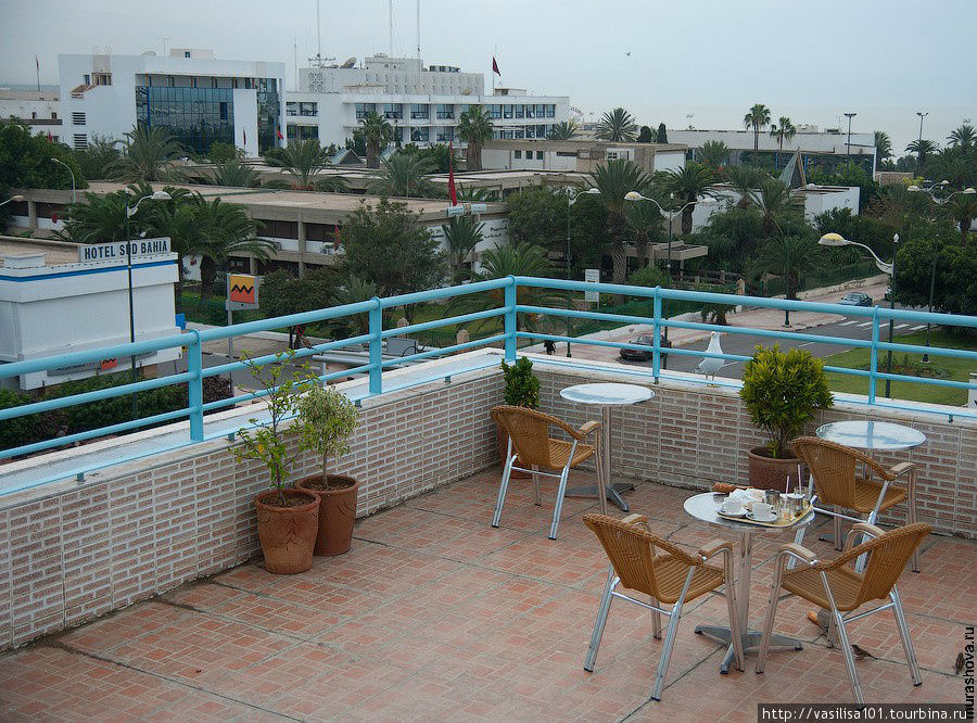 Крыша отеля Petit Suede Агадир, Марокко