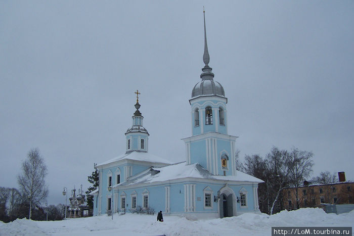 Церковь Иоанна Предтечи в Рощенье Вологда, Россия