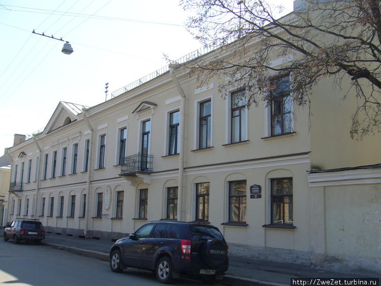 дом, где умер А.В.Суворов