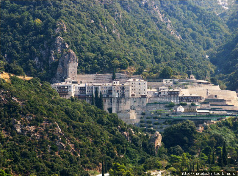 Пятьсот метров до АФОНА Автономное монашеское государство Святой Горы Афон, Греция
