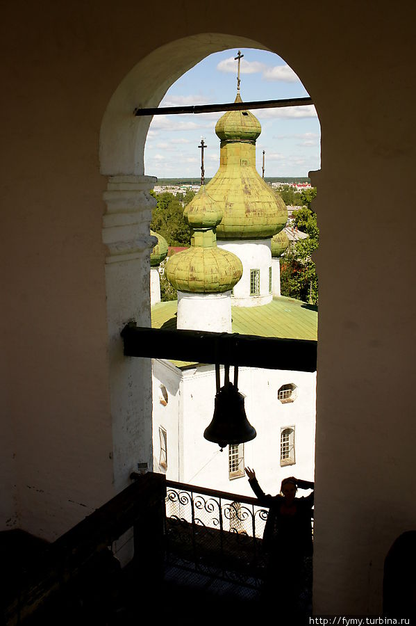 Каргополь. вид с колокольни Россия