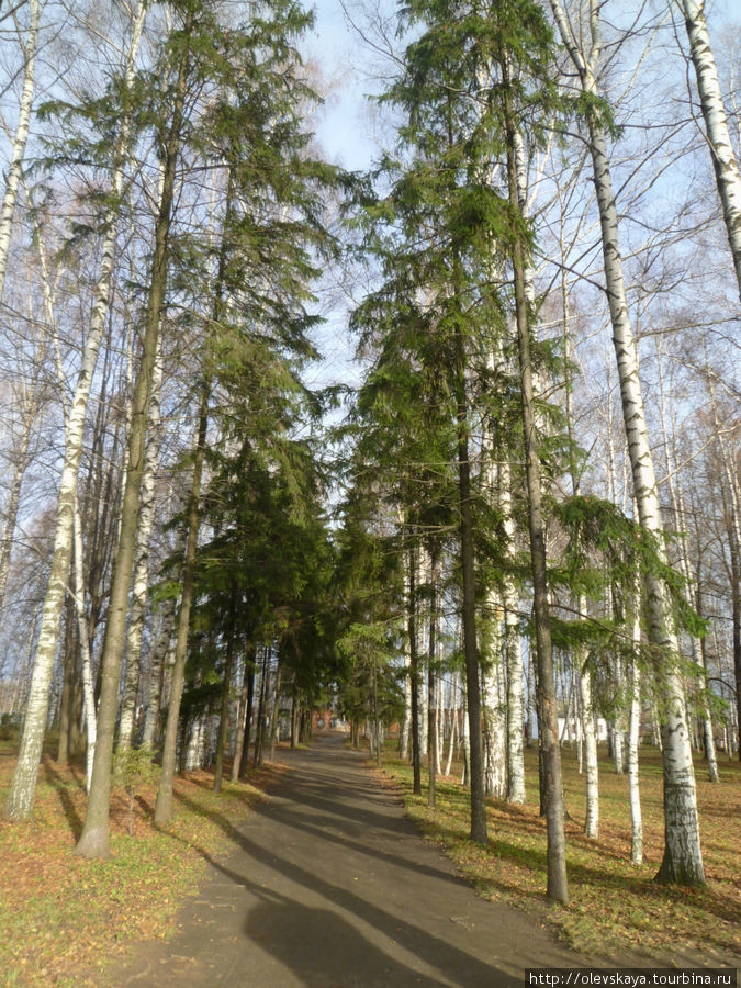 В верхнем парке Карабиха, Россия