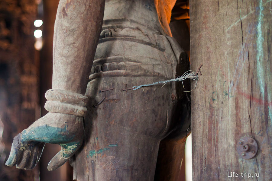Деревянный храм в Паттайе Паттайя, Таиланд