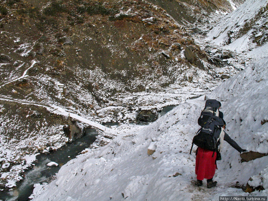Трек вокруг Аннапурны: Снег и лед в окрестностях Торонг Педи Торонг Педи, Непал