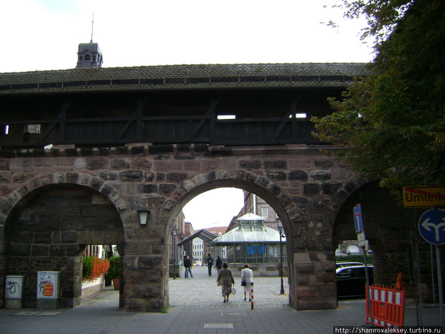 Городская стена Нюрнберг, Германия