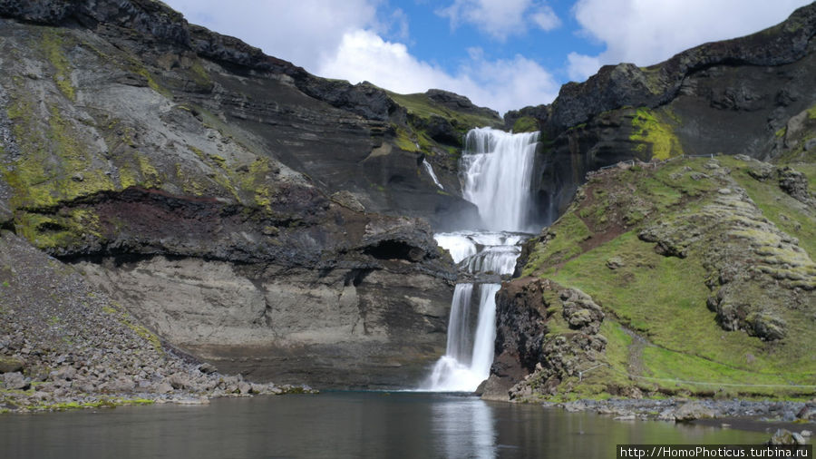 Водопад Оферуфосс Южная Исландия, Исландия