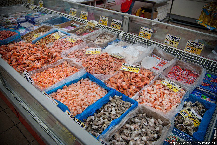Купить Морепродукты Оптом Мурманск