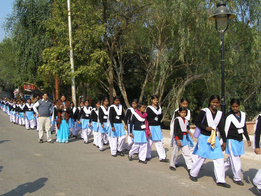 Индийские школьники Индия