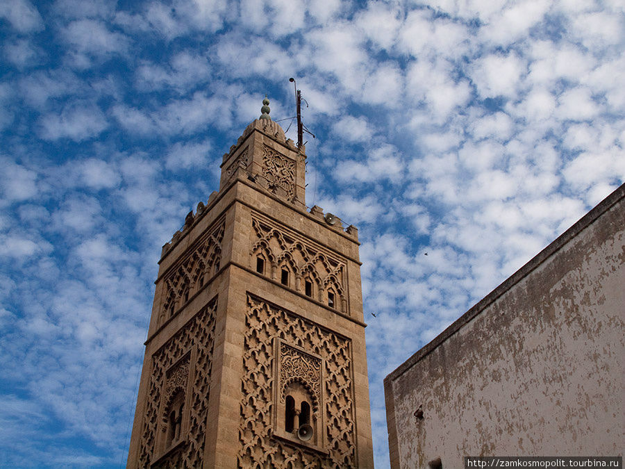 Одна из мечетей в старом городе Касабланки Марокко