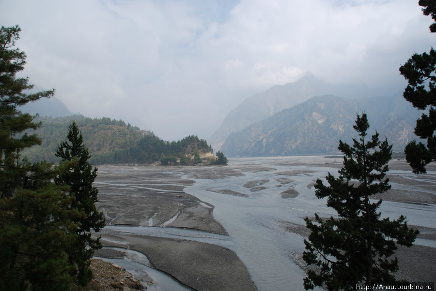 Вверх по течению Кали Гандаки, от Калапани до Тукуче Калапани, Непал