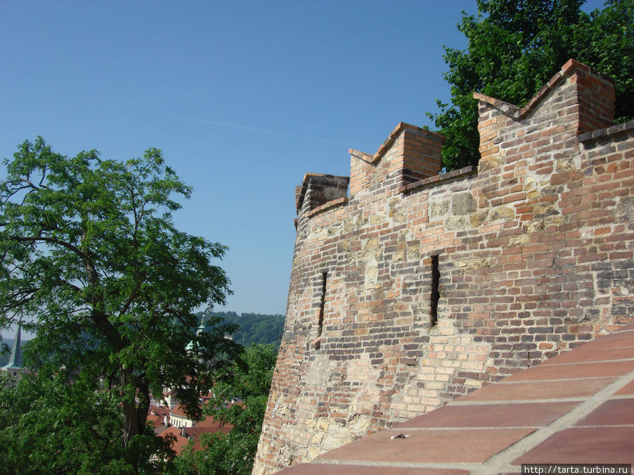 У крепостных стен Прага, Чехия