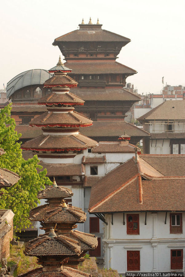 Площадь Дурбар в Катманду — главная площадь города Катманду, Непал