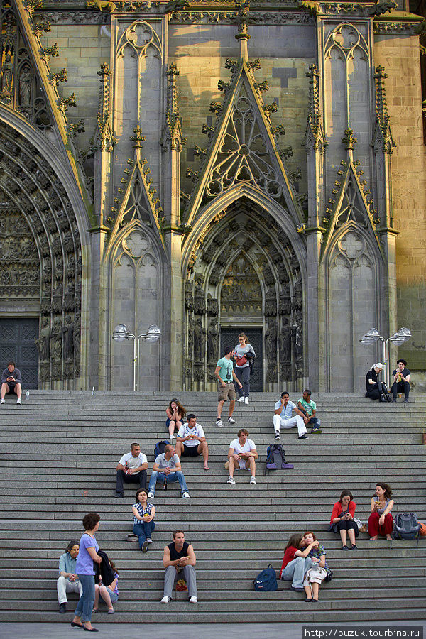 Притяжение Кёльнского собора Кёльн, Германия