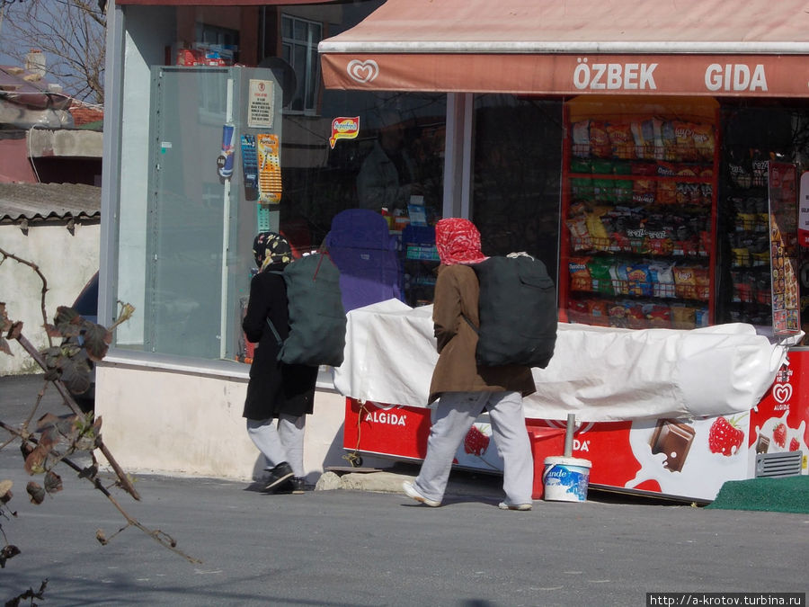 Рюкзаки местных жителей Стамбул, Турция