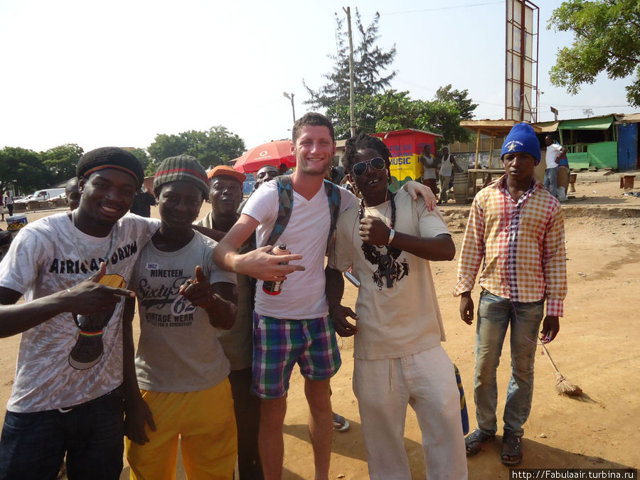Пацаны заценили Аккра, Гана