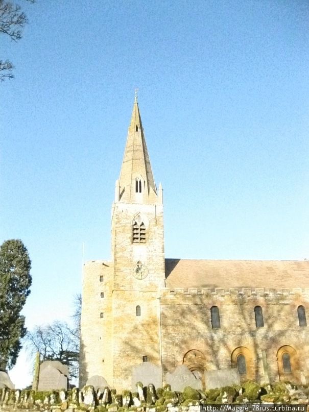 Самая старая в Великобритании англо-саксонская церковь Нортхемптон, Великобритания