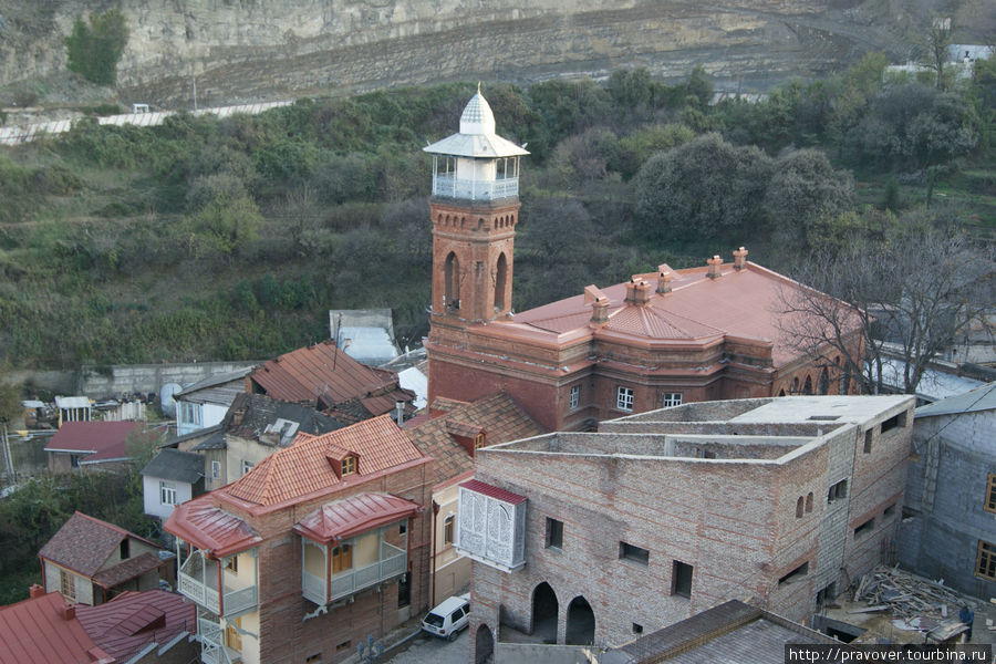 Вид с крепости Нарикала Тбилиси, Грузия